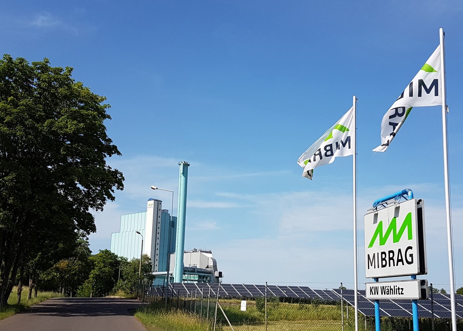 Industriekraftwerk Wählitz. © MIBRAG