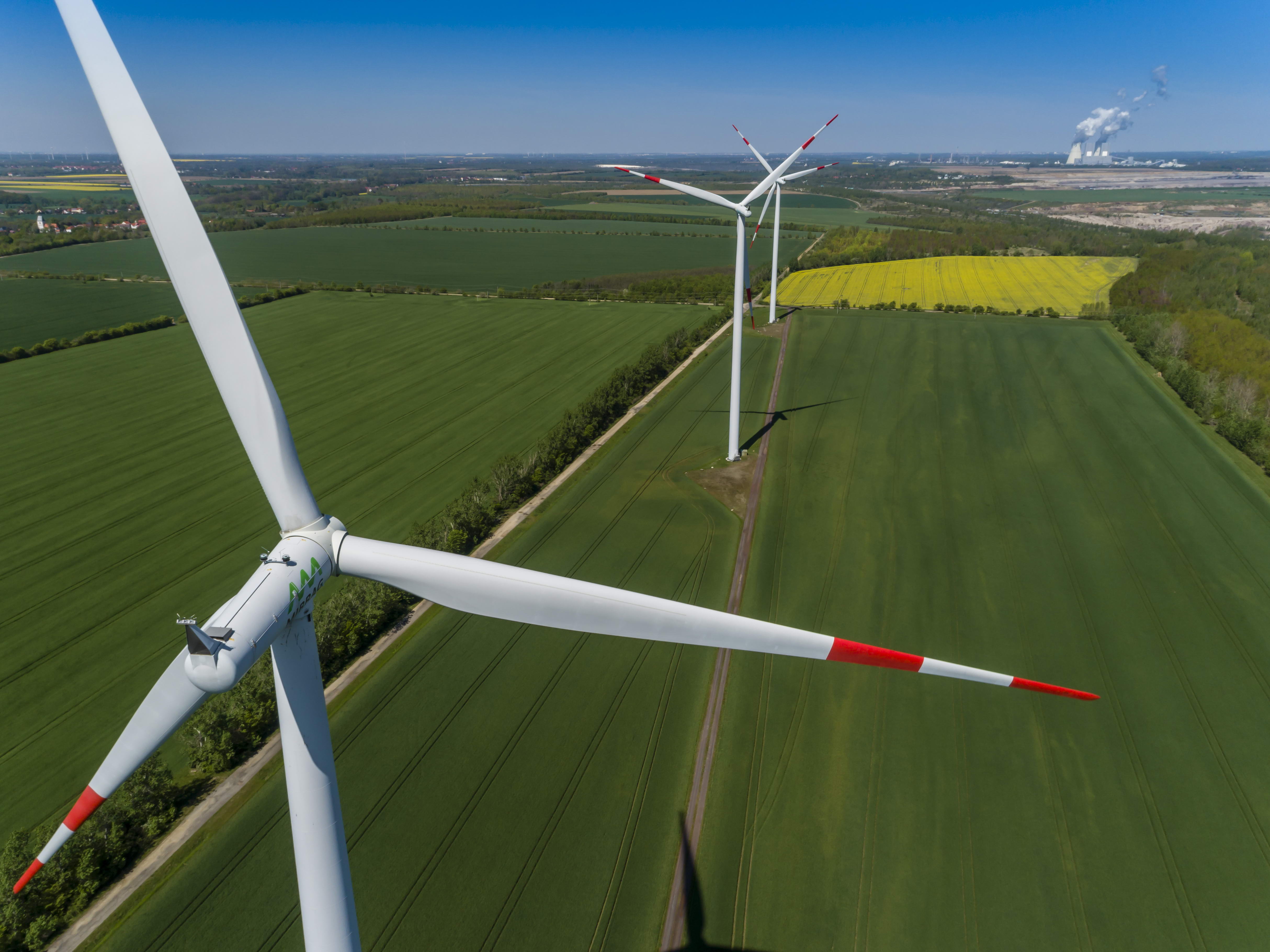 MIBRAG reicht Genehmigungsantrag für Windpark Breunsdorf ein