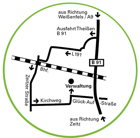 Roadmap: Mibrag Verwaltung in Zeitz